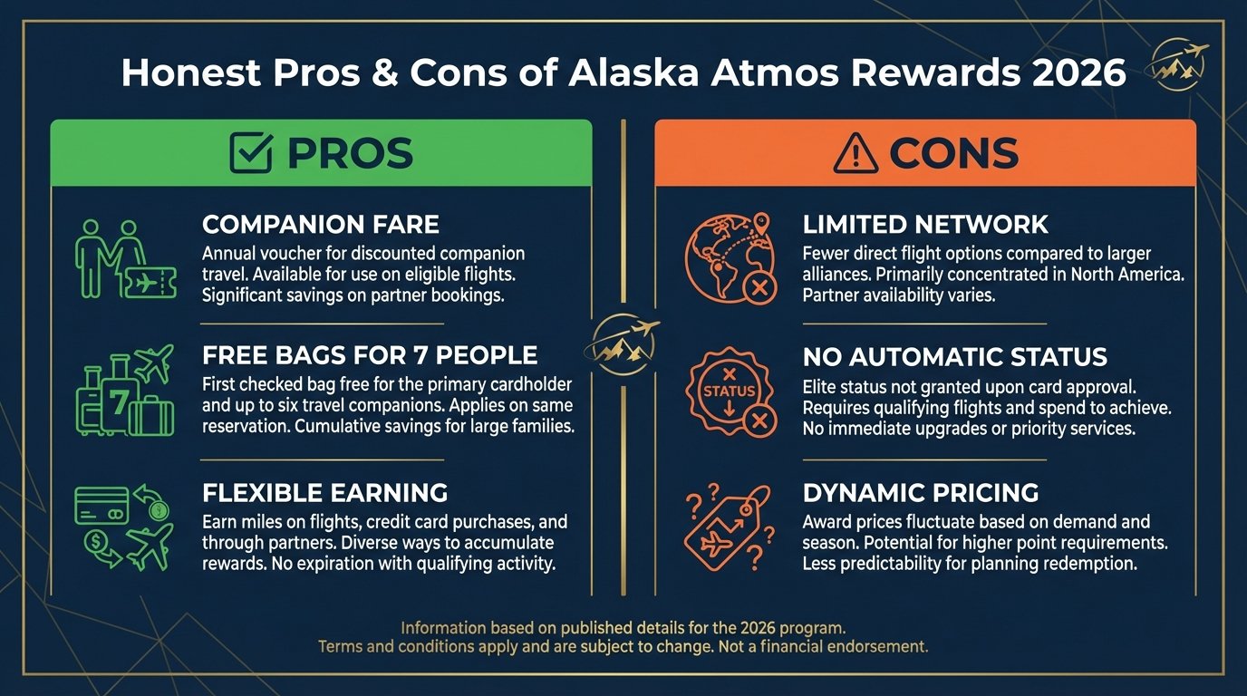 what are the benefits of alaska atmos rewards in 2026