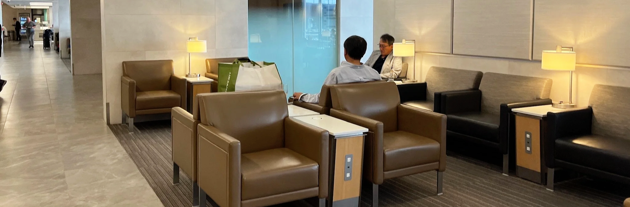 Seating - American Airlines Flagship Lounge at ORD Review 2026