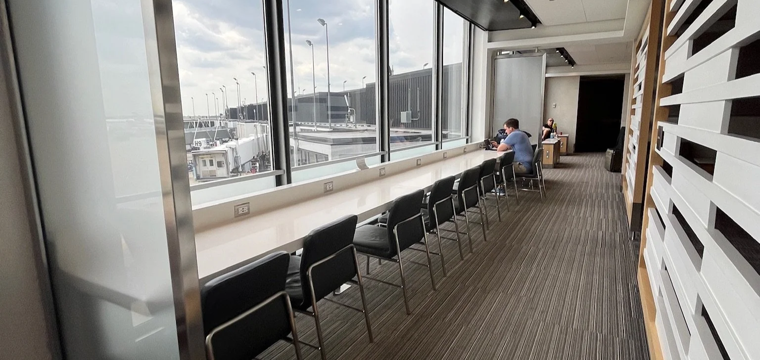 Seating - American Airlines Flagship Lounge at ORD Review 2026