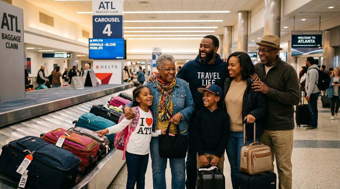 Solo business traveler using Delta SkyMiles benefits 2026
