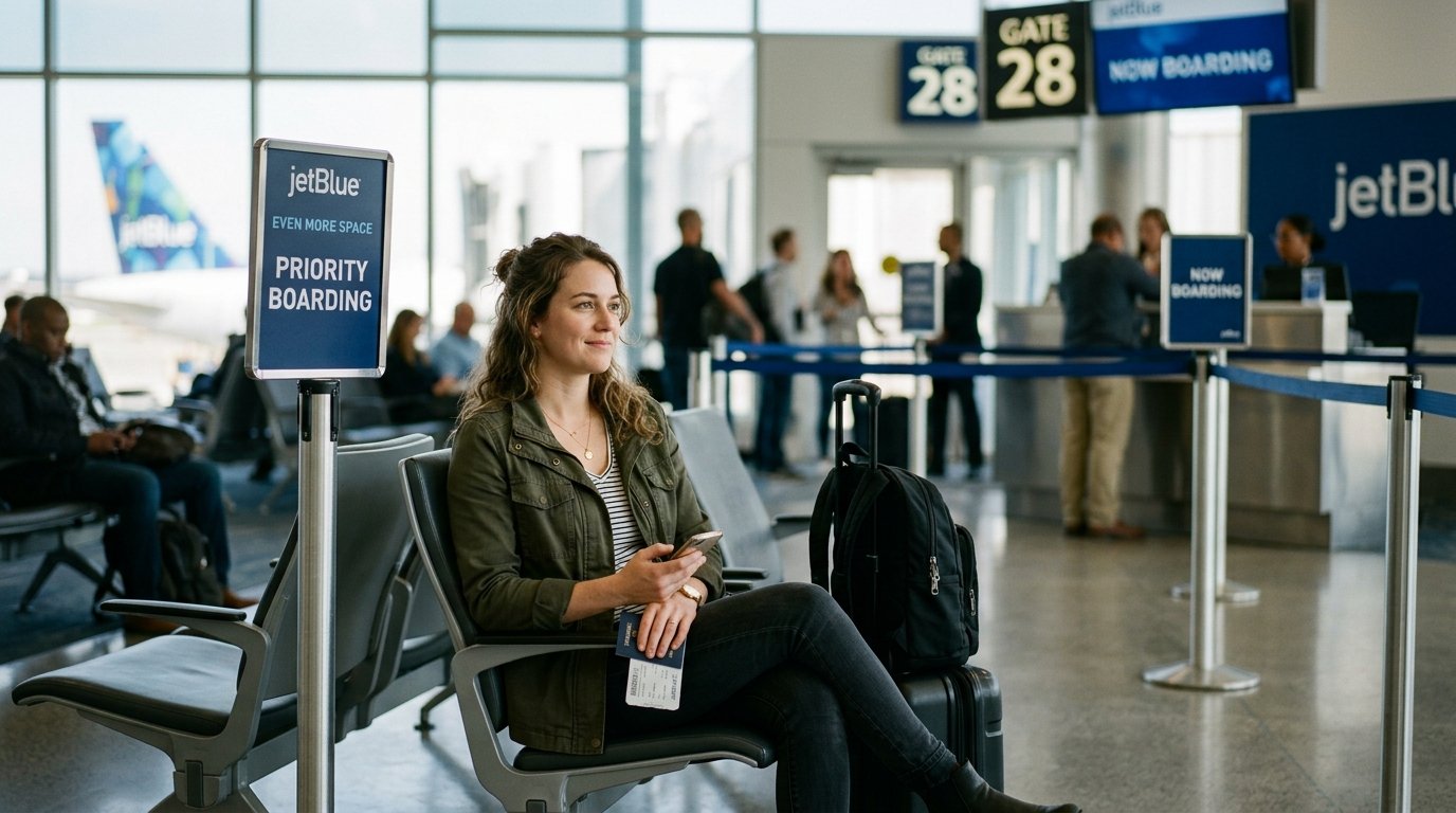 JetBlue Plus and Premier Card 2026 free first checked bag for cardholder + 3 companions