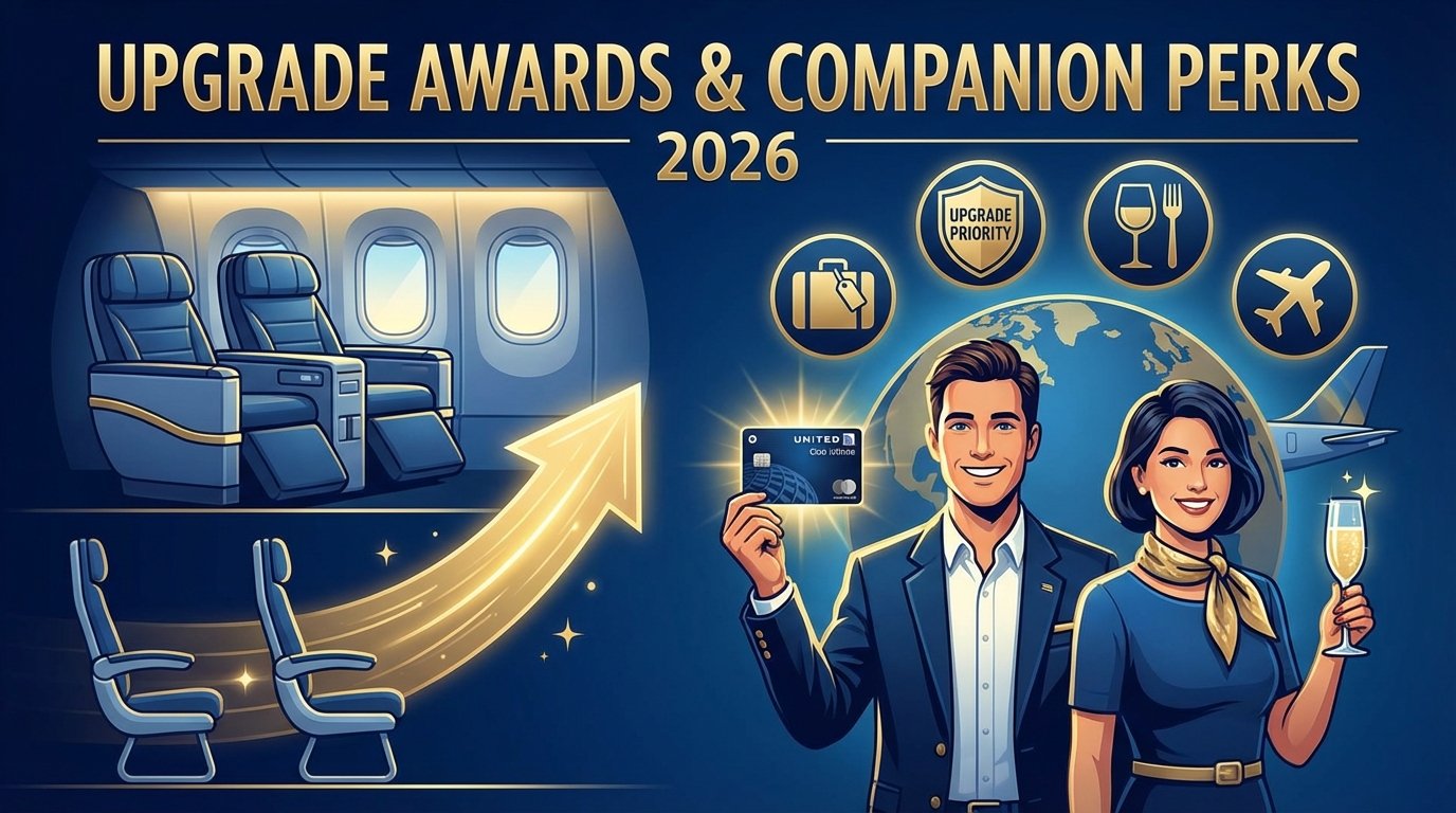 2026 mileageplus upgrade awards and companion perks